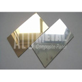 Alumetal gold mirror aluminum composite panel  acm alu panel